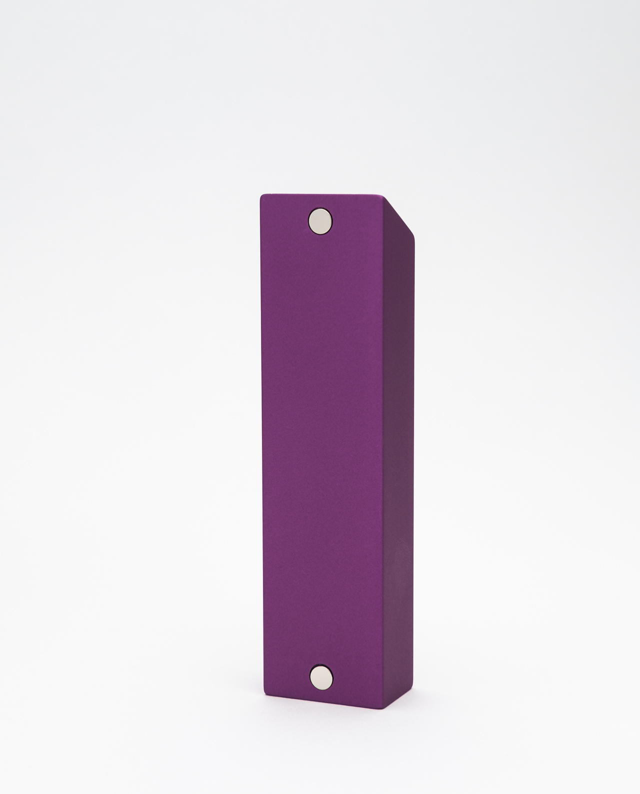Monolith L pillbox in purple, walnut - Image 3
