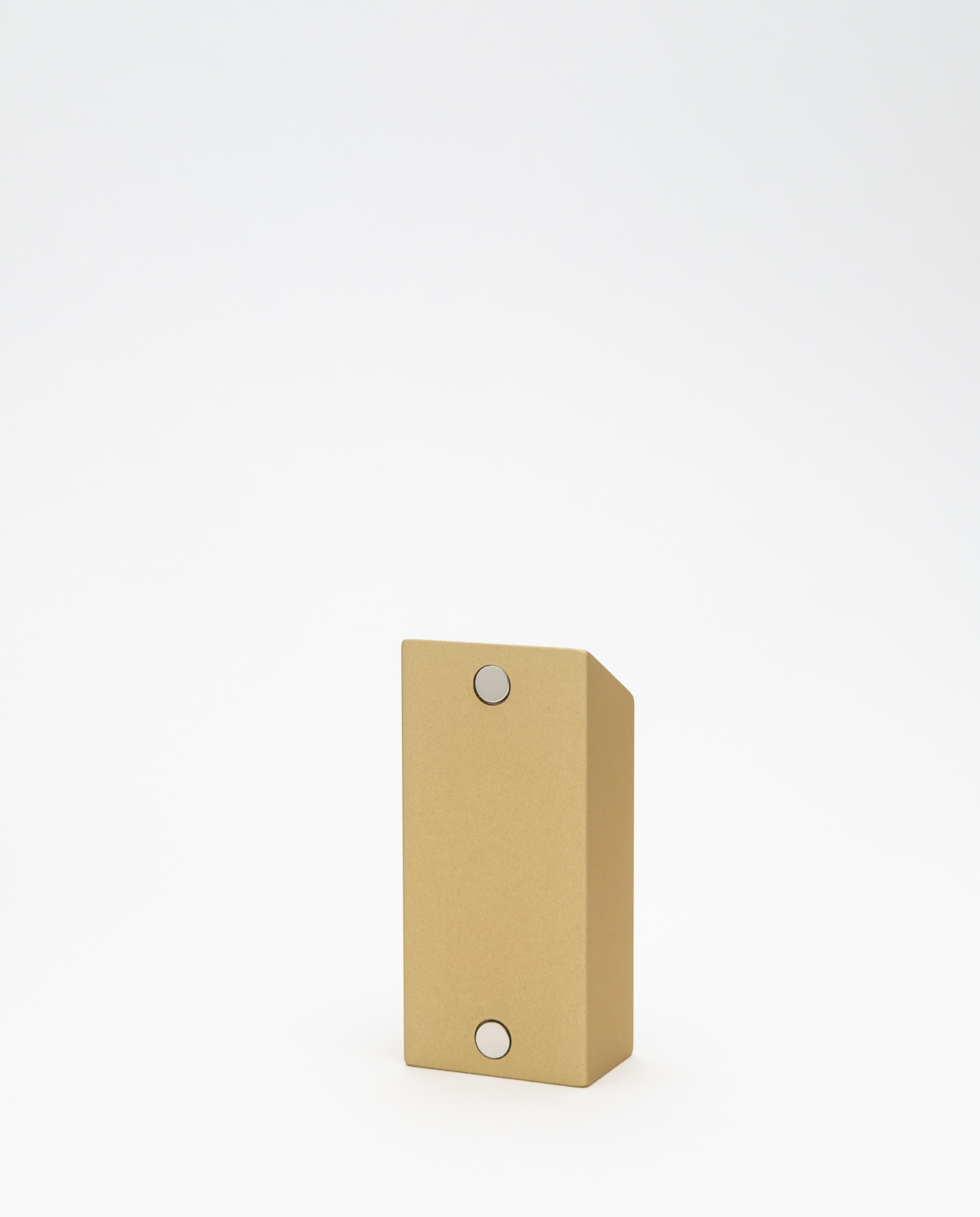 Monolith 2 Pillendose Woche Gold, Nuss – Bild 5