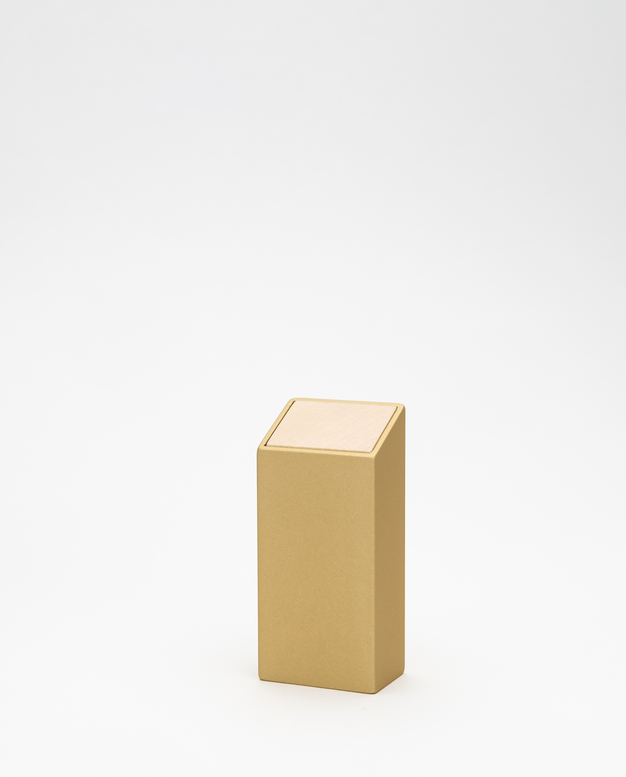 Monolith 2 Pillendose Woche Gold, Ahorn – Bild 4