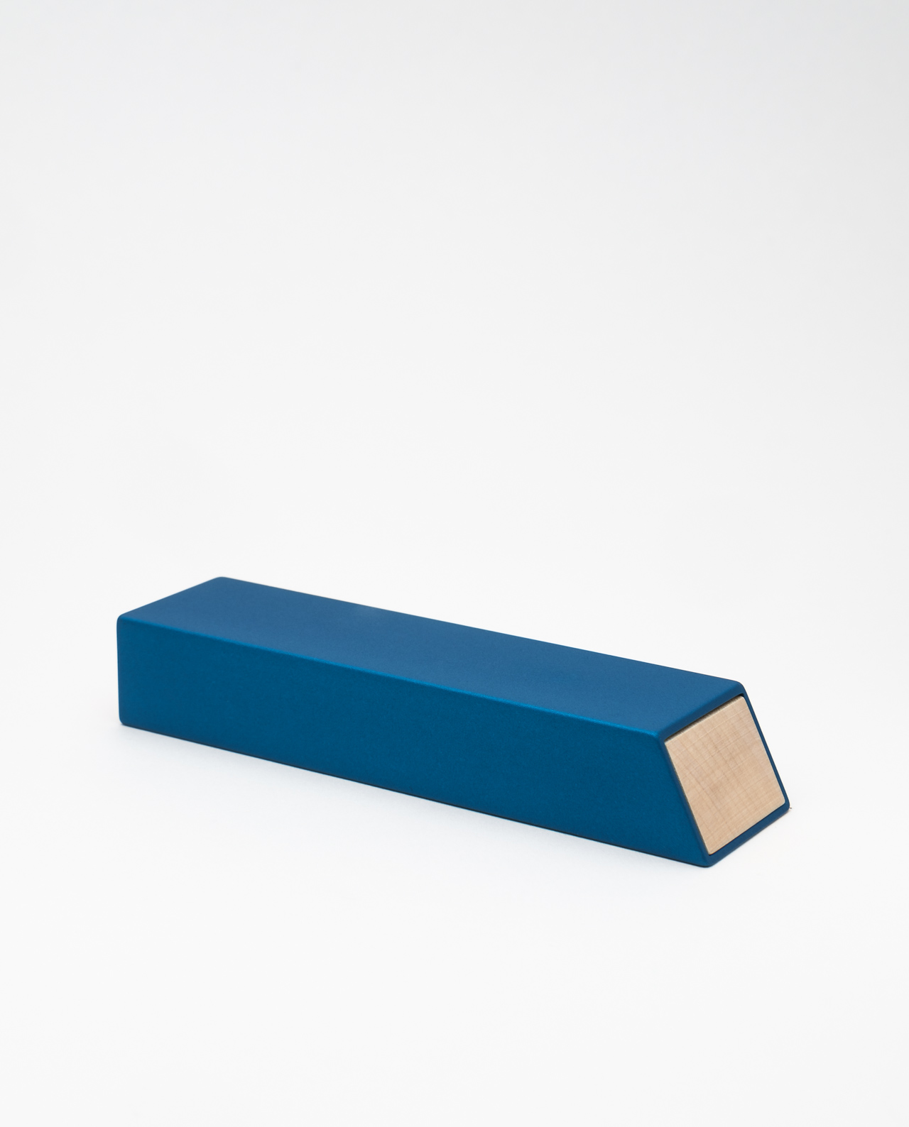 Monolith L pillbox in blue, beech - Image 4