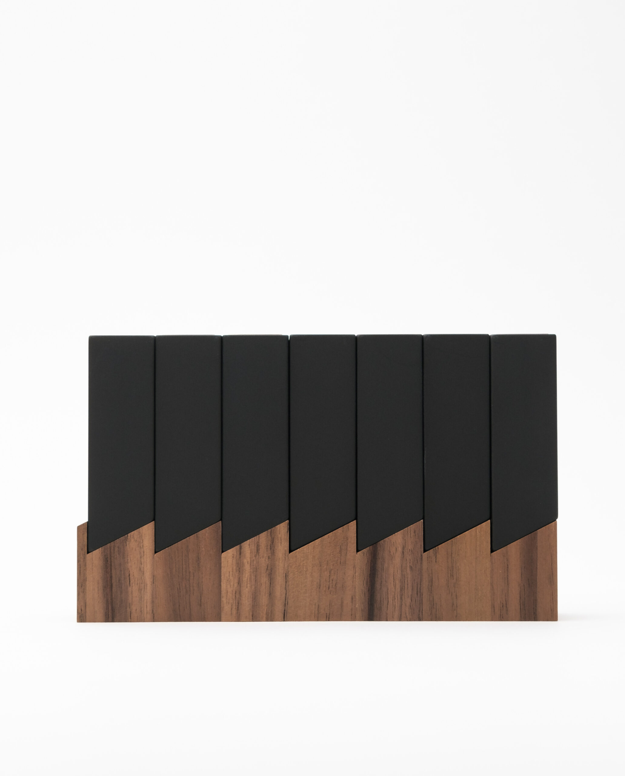Monolith 2 Pillendose Woche Schwarz, Nuss – Bild 3