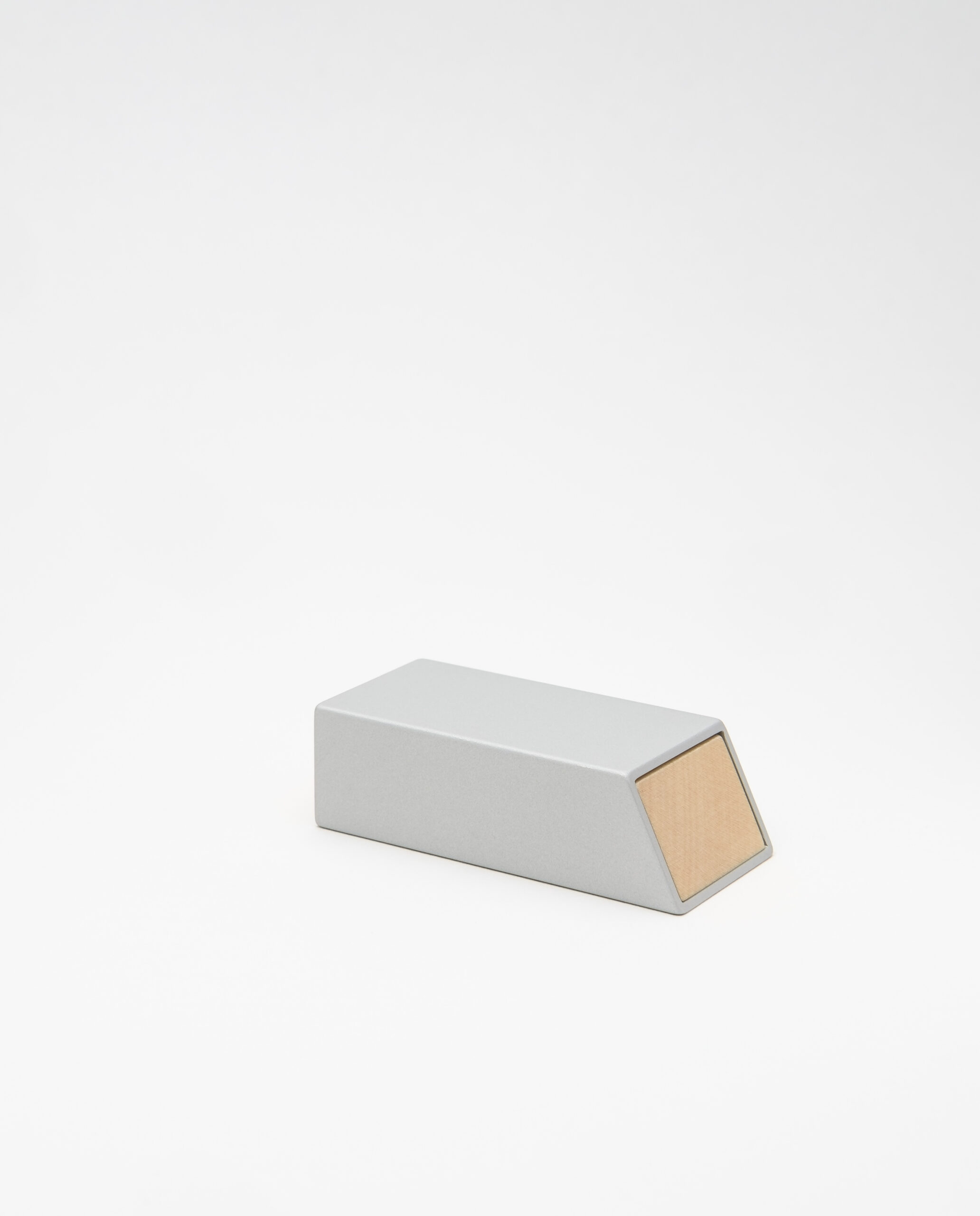 Monolit 2 Pillendose Woche Silber, Ahorn – Bild 8