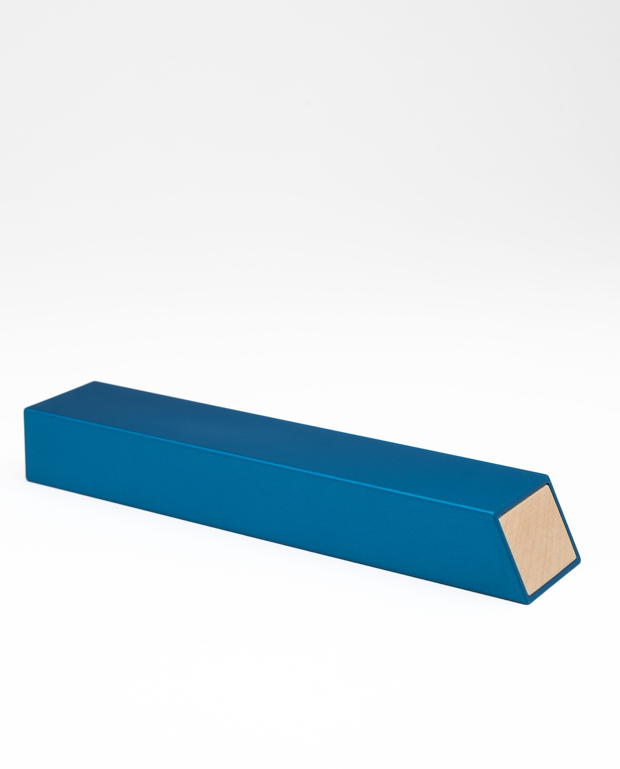 Monolith L Pillendose in Blau, Ahorn – Bild 6