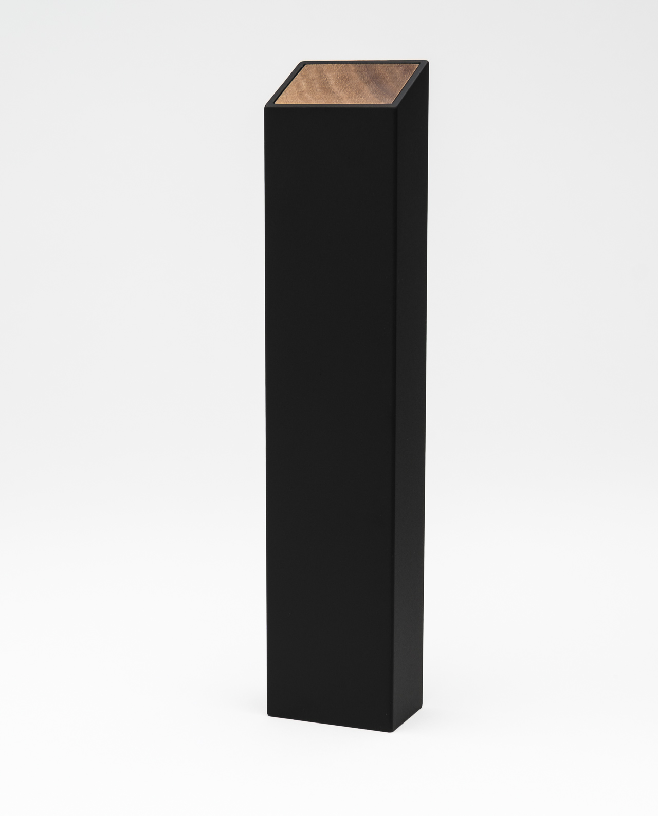 Monolith L Pillendose in Schwarz, Nuss – Bild 6