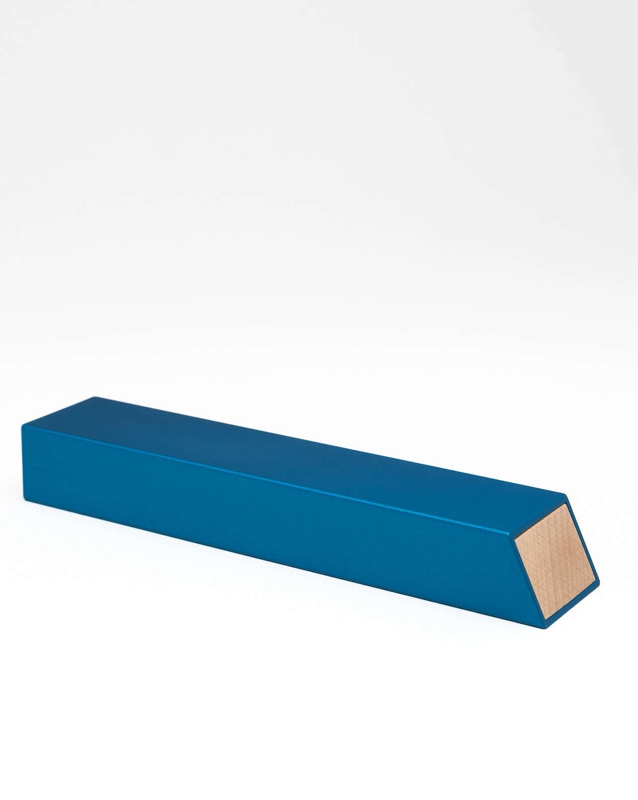 Monolith L Pillendose in Blau, Buche – Bild 4