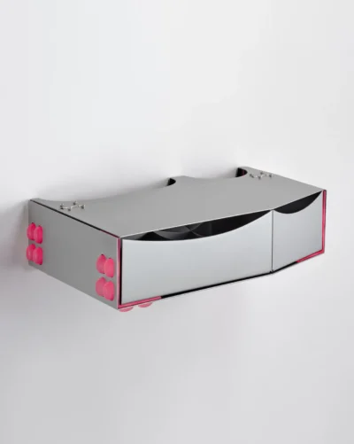 Medicine box Blistra Capsule (2025) silver/pink