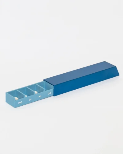 Monolith L Pillendose -Blau blau