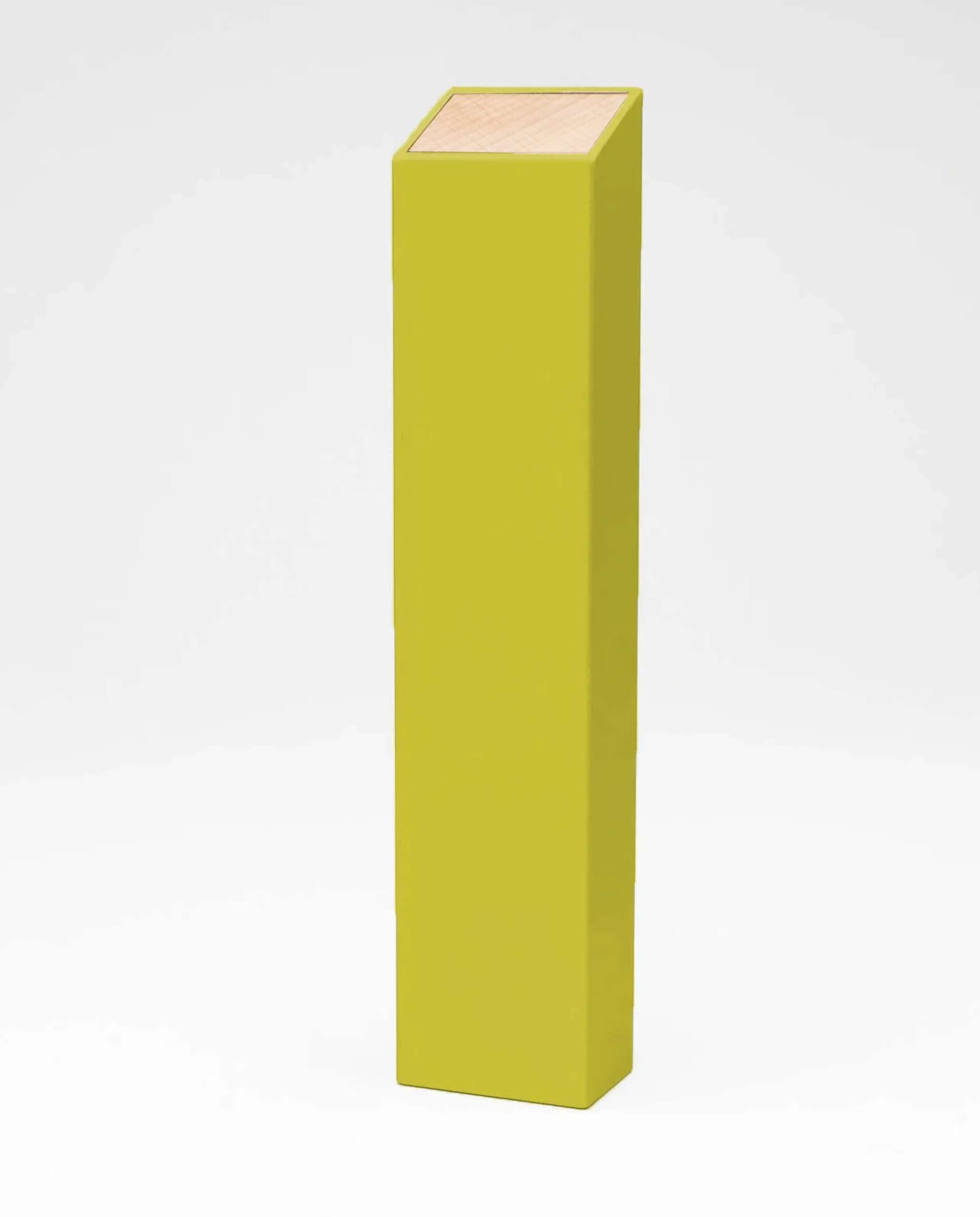 Monolith L Pillendose in Neon, Buche – Bild 4